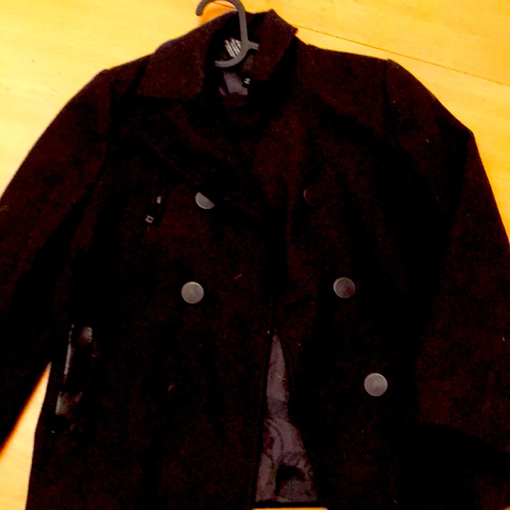 Shawn white pea coat